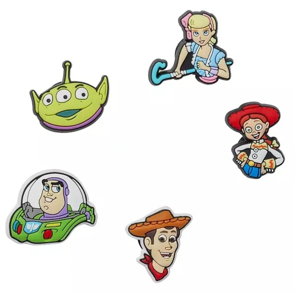 Crocs Jibbitz Toy Story 5-Pack – Buzz, Woody, Alien – NWT